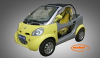 Battery powered automobile
