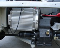 Electric car motor