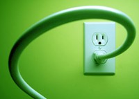 Plug into any 110V AC outlet