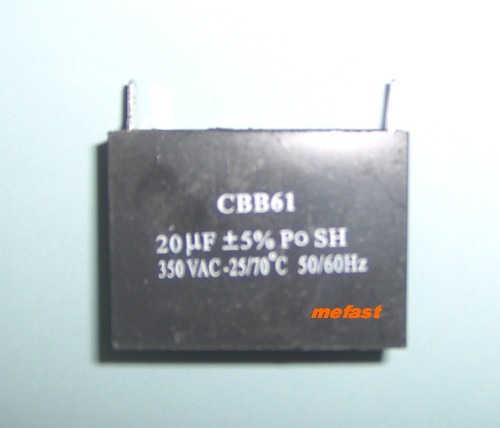 CBB61 19uF 250 VAC Capacitor