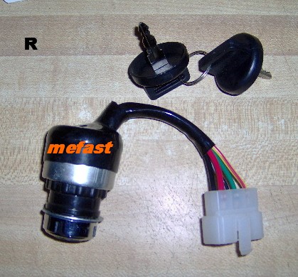 Go Kart key ignition switch